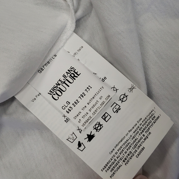 Versace Jeans Couture Printed Oversize T-shirt - Picture 9 of 11